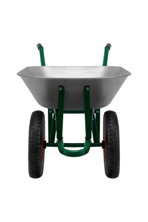 Тачка садовая, 2-х колесная, грузоподъемность 170 кг, объем 78 л Россия