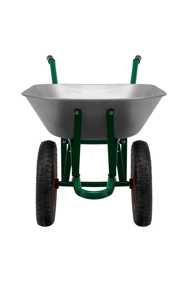 Тачка садовая, 2-х колесная, грузоподъемность 170 кг, объем 78 л
