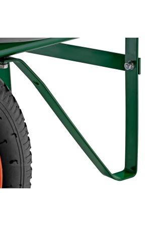 Тачка садовая, 2-х колесная, грузоподъемность 170 кг, объем 78 л Россия