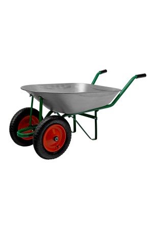 Тачка садовая, 2-х колесная, грузоподъемность 170 кг, объем 78 л Россия