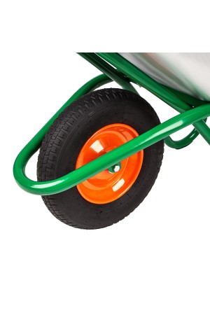 Тачка садово-строительная, усиленная, грузоподъемность 200 кг, объем 90 л// Palisad