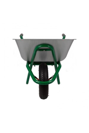 Тачка садово-строительная, усиленная, грузоподъемность 200 кг, объем 90 л// Россия