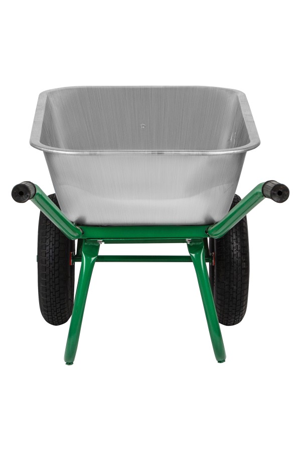 Тачка садово-строительная, 2-х колесная, усиленная, грузоподъемность 320 кг, объем 100 л Palisad