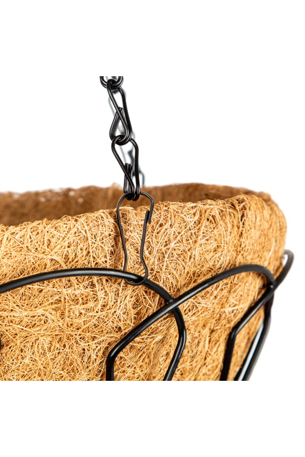 Подвесное кашпо, 30 см, с кокосовой корзиной Palisad