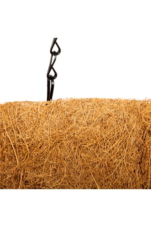 Подвесное кашпо с декором, 30 см, с кокосовой корзиной Palisad