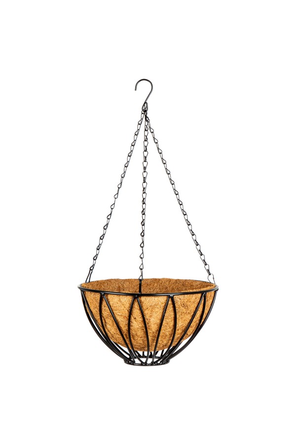 Подвесное кашпо, D 26 см, высота с цепью и крюком 53.5 см Palisad