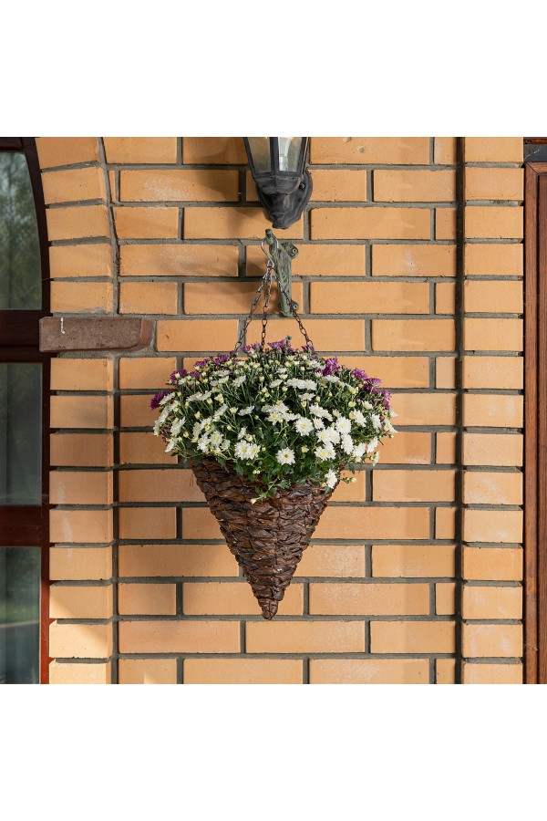 Кашпо подвесное Гиацинт, конус D 30 см Palisad