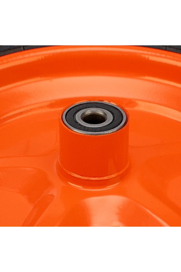 Колесо пневматическое усиленное, шина 8PR, 4.00-8 D400 мм, внутренний диаметр подшипника 12 мм, длина оси 90 мм Palisad