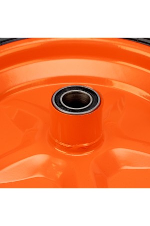 Колесо пневматическое усиленное, шина 8PR, 4.00-8 D400 мм, внутренний диаметр подшипника 20 мм, длина оси 90 мм Palisad