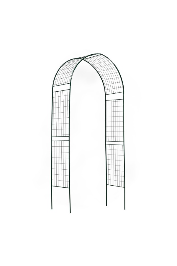 Арка садовая разборная «Сетка широкая» 2.5 х 0.5 х 1.2 м