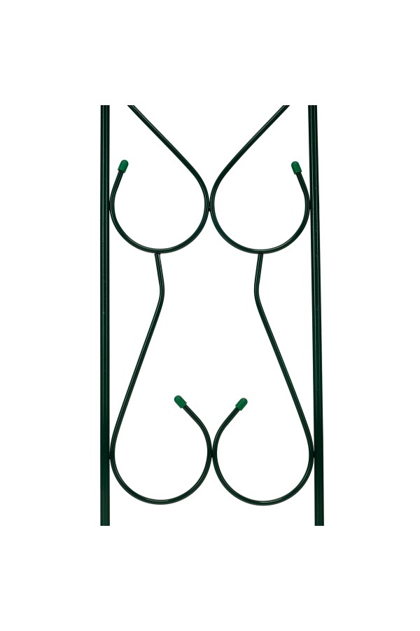 Арка садовая разборная «Узорная широкая» 2.5 х 0.38 х 1.2 м