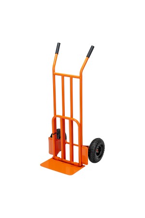 Тележка ручная 2-х колесная, усиленная, г/п 250кг, откидная платформа 530х400мм Сибртех