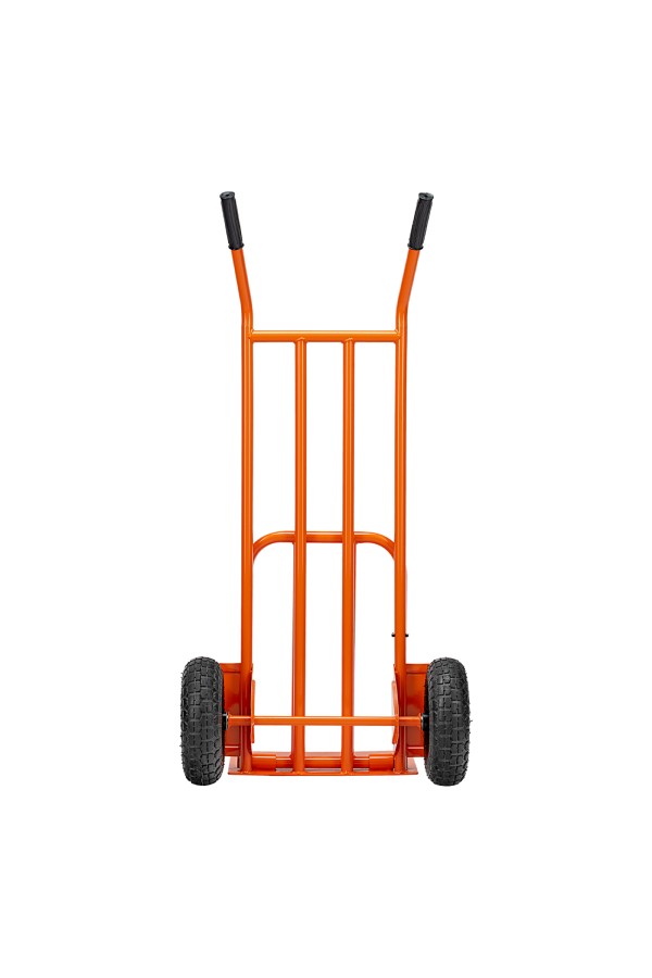 Тележка ручная 2-х колесная, усиленная, г/п 250кг, откидная платформа 530х400мм Сибртех