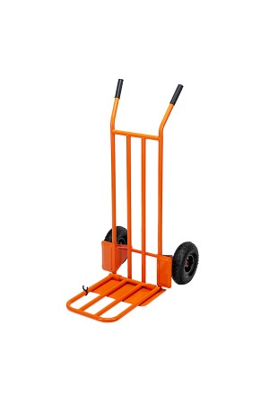 Тележка ручная 2-х колесная, усиленная, г/п 250кг, откидная платформа 530х400мм Сибртех