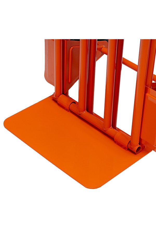 Тележка ручная 2-х колесная, усиленная, г/п 250кг, откидная платформа 530х400мм Сибртех