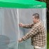 Тент садовый с москитной сеткой, 2.5 х 2.5/2.4, Camping Palisad