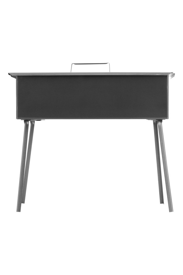 Коптильня двухъярусная 500 x 270 x 175 мм, 0.8 мм, с поддоном, на ножках, Camping Palisad