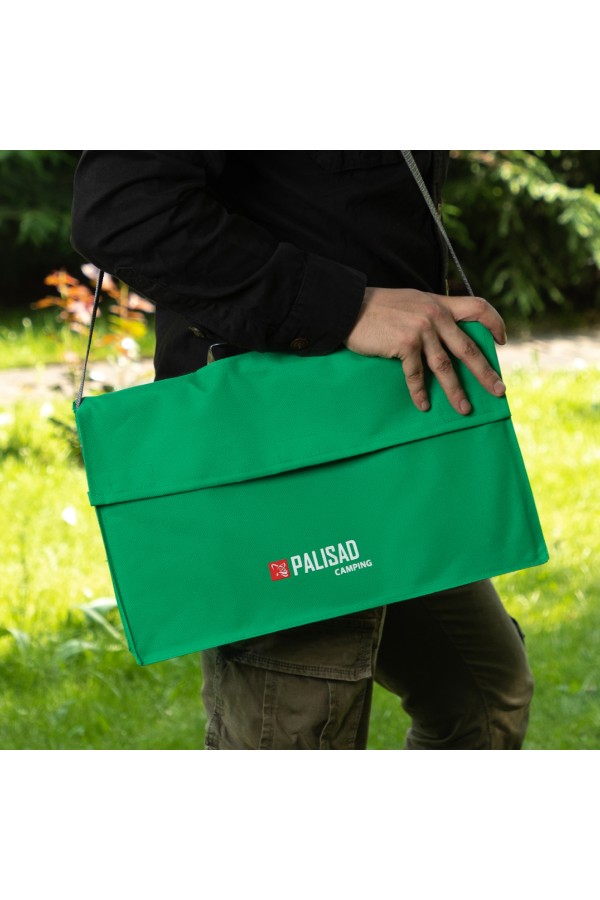 Мангал-дипломат в сумке 410 x 280 x 125, 1.5 мм, 6 шампуров в комплекте, Camping Palisad
