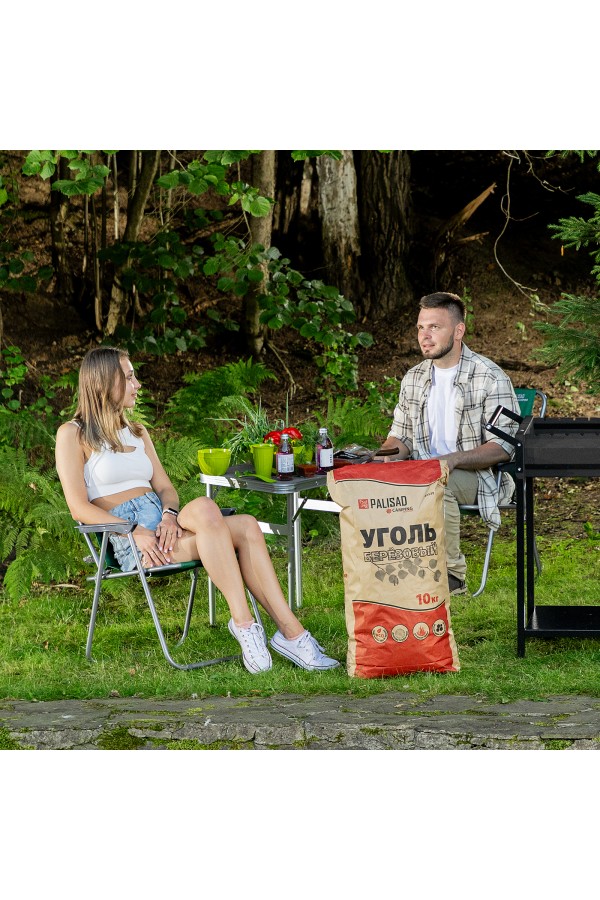 Уголь березовый, 10 кг, Camping Palisad