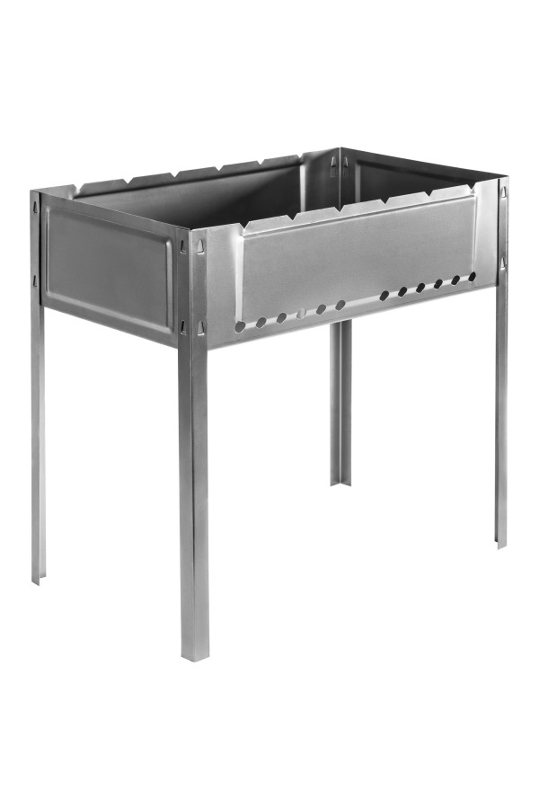 Мангал облегченный с ребрами жесткости 500 х 300 х 500 мм, Camping Palisad