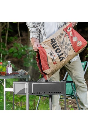 Мангал облегченный с ребрами жесткости 500 х 300 х 500 мм, Россия Camping Palisad