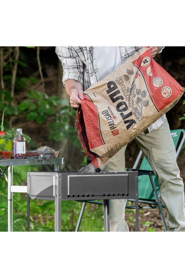 Мангал облегченный с ребрами жесткости 500 х 300 х 500 мм, Camping Palisad