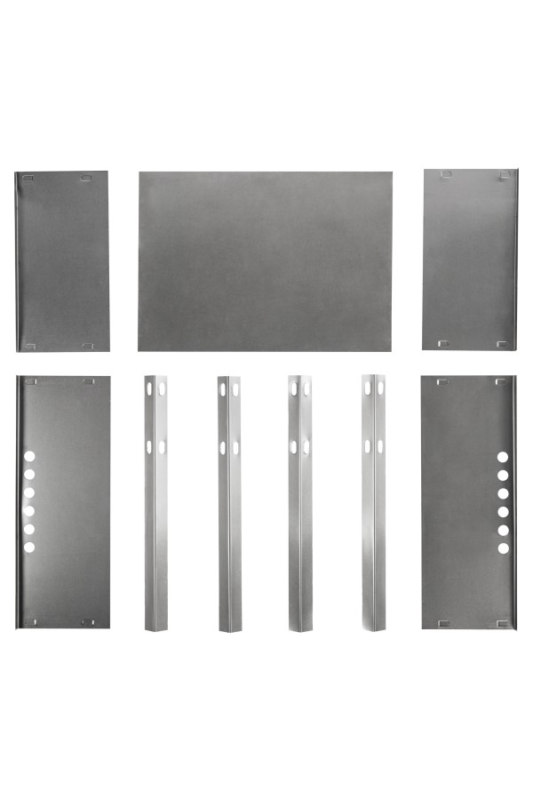 Мангал облегченный 350 х 250 х 350 мм, Camping Palisad