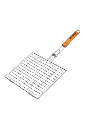 Решетка гриль 350 х 280 мм, универсальная, эластичное плетение, хромированная Camping Palisad