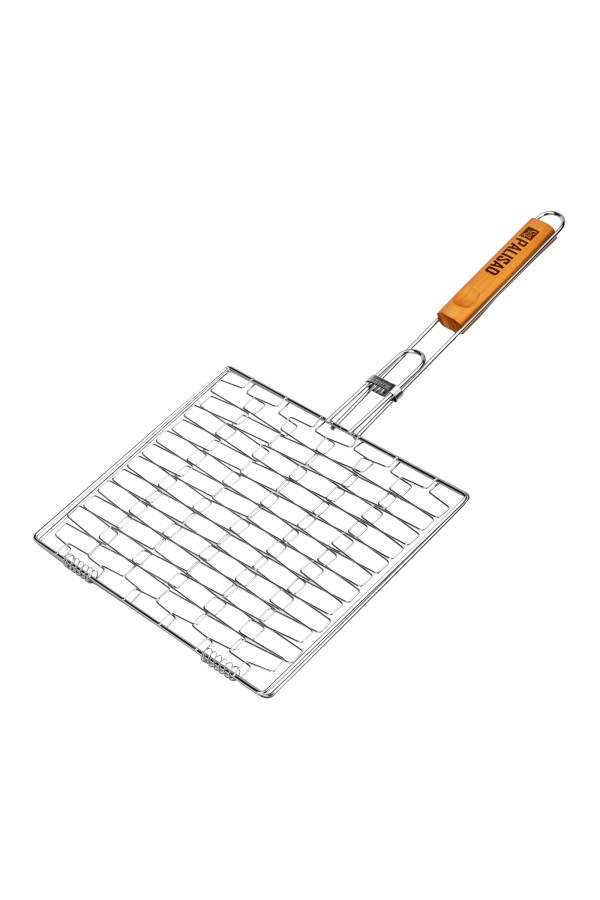 Решетка гриль 350 х 280 мм, универсальная, эластичное плетение, хромированная Camping Palisad