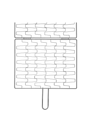 Решетка гриль 350 х 280 мм, универсальная, эластичное плетение, хромированная Camping Palisad