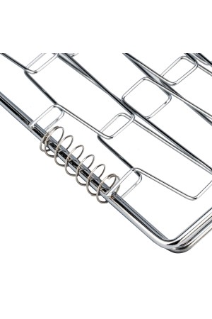 Решетка гриль 350 х 280 мм, универсальная, эластичное плетение, хромированная Camping Palisad