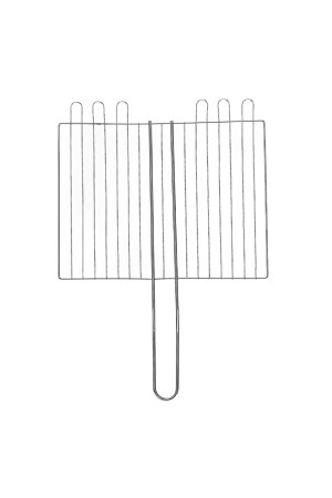 Решетка-гриль 240 х 310 х 55 мм, объемная хромированная Sparta