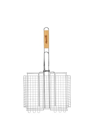 Решетка-гриль 240 х 310 х 55 мм, объемная хромированная Sparta