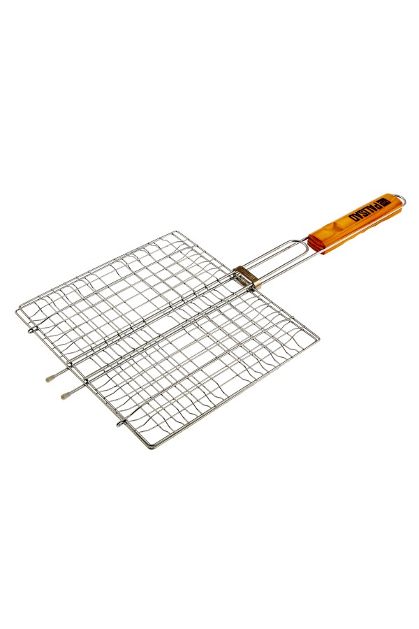 Решетка гриль 270 х 240 мм, хромированная Camping Palisad