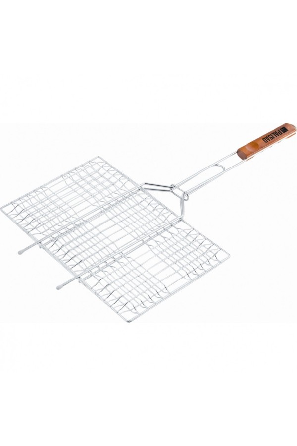 Решетка гриль 340 х 220 мм, хромированная Camping Palisad