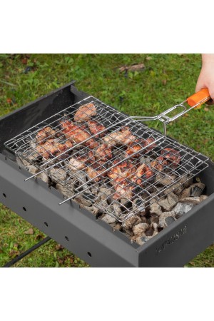 Решетка гриль 300 х 400 мм, хромированная Camping Palisad