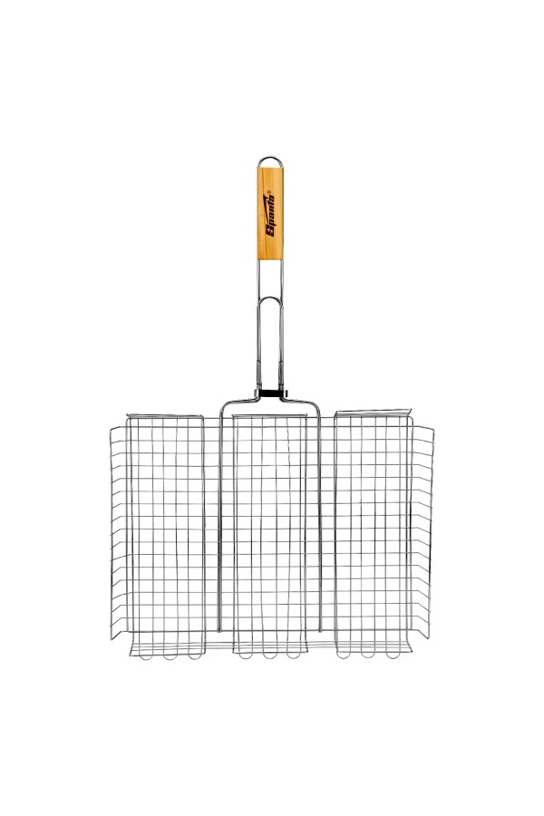 Решетка-гриль 300 х 400 х 65 мм, объемная, хромированная Sparta