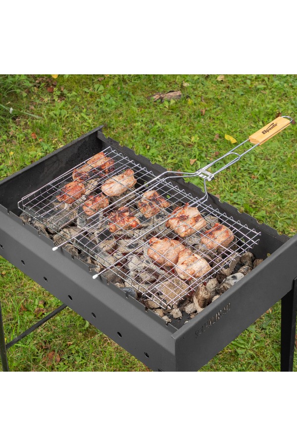 Решетка-гриль 260 х 450 мм, хромированная Sparta