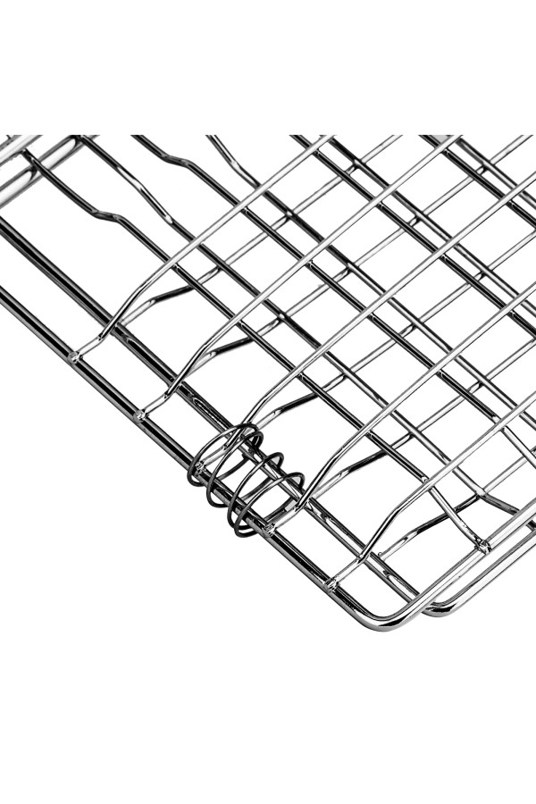 Решетка-гриль 220 х 340 мм, хромированная Sparta