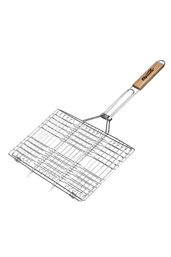 Решетка-гриль 220 х 340 мм, хромированная Sparta