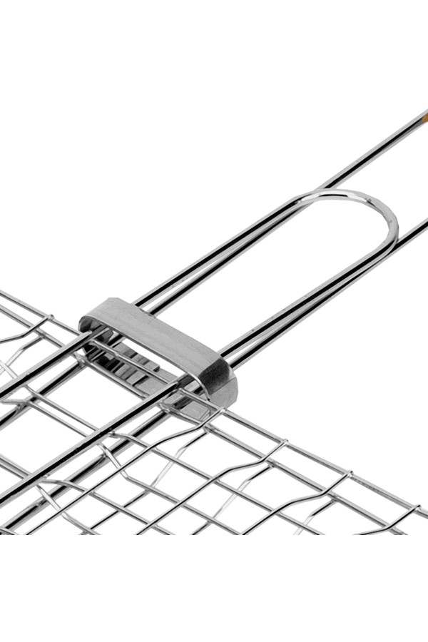 Решетка-гриль 230 х 230 мм, хромированная Sparta