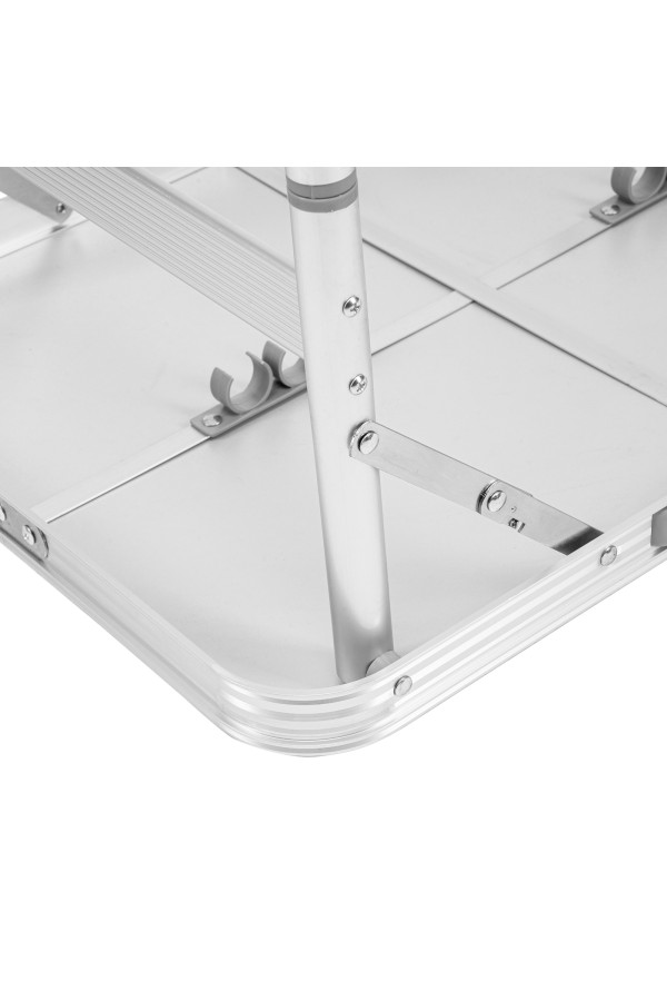 Стол складной алюм, столешница МДФ, 900 x 600 x 300/700 мм, Camping Palisad