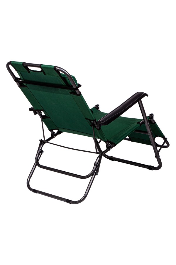 Кресло-шезлонг двухпозиционное 156 х 60 х 82 см, Camping Palisad