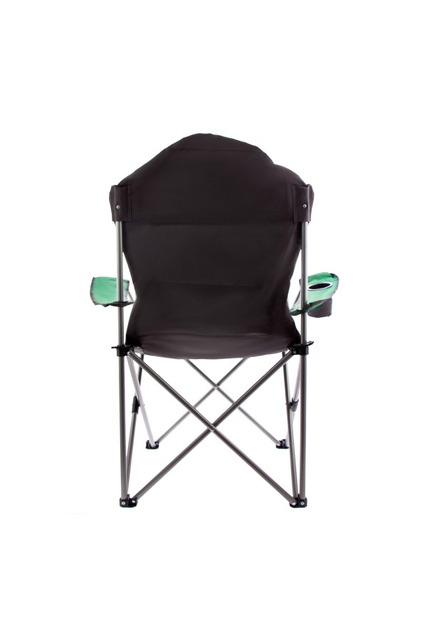 Кресло складное с подлокотниками и подстаканником, 60 х 60 х 110/92 см, Camping Palisad