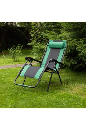 Кресло-шезлонг складное, многопозиционное 160 х 63.5 х 109 cм Camping Palisad
