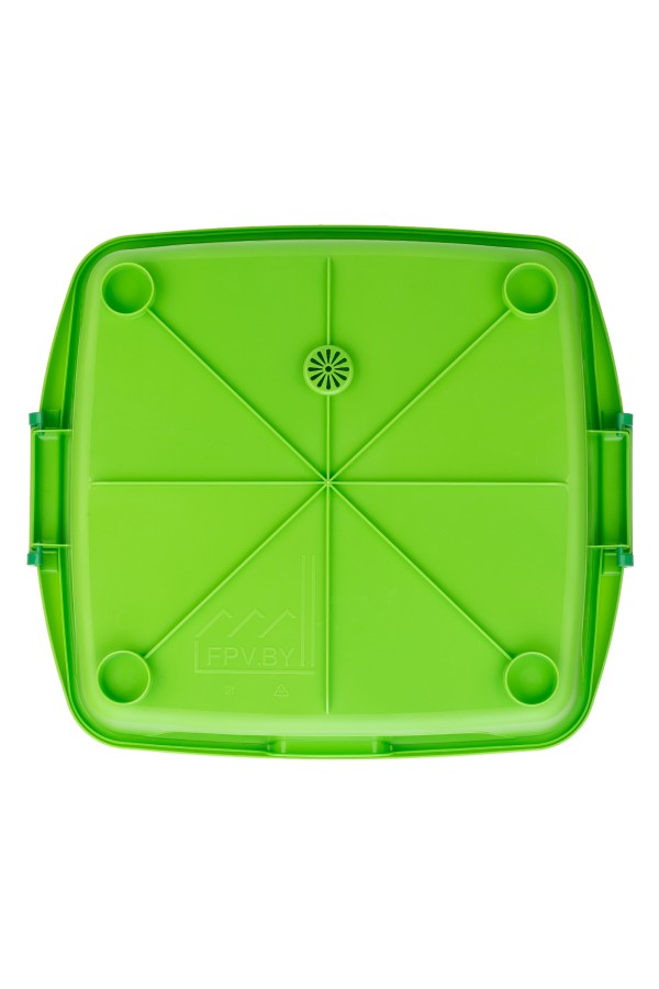 Переносной контейнер-мойка для решётки-гриль и продуктов, 48x48 см Palisad