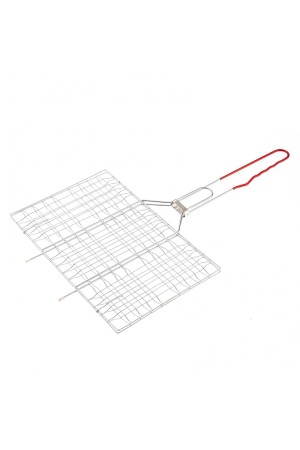 Решетка-гриль 220 x 340 мм, хромированная, PVC рукоятка Sparta