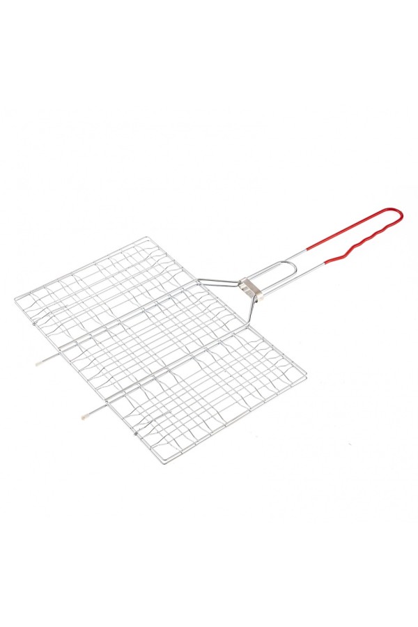 Решетка-гриль 220 x 340 мм, хромированная, PVC рукоятка Sparta