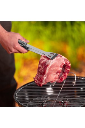 Щипцы для барбекю 37 см, нержавеющая сталь Camping Palisad