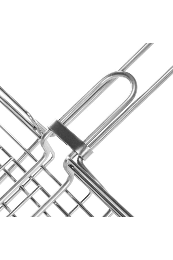 Решетка-гриль 340х340х60 мм, объемная, нержавеющая сталь, Camping Palisad